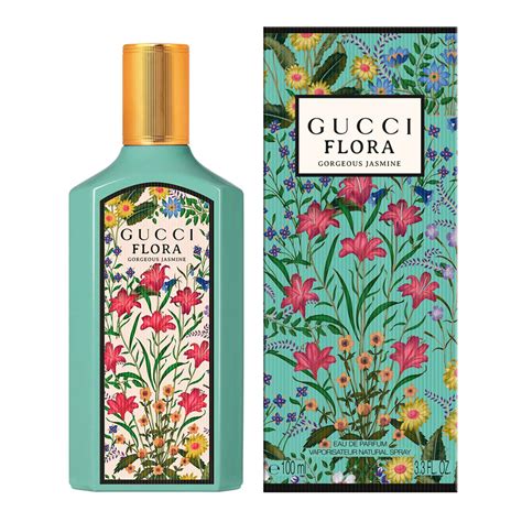 gucci flora gorgeous jasmine edp 100 ml|Gucci Flora Gorgeous Jasmine, 100ml, eau de parfum.